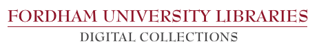 Fordham University Libraries Digital Collection Logo